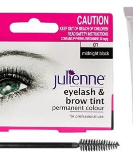 JULIENNE MIDNIGHT BLACK EYELASH AND BROW TINT 15ml