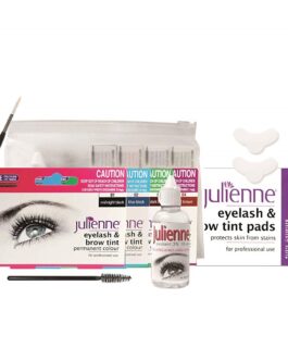 JULIENNE 8 PC EYELASH AND BROW TINTING KIT