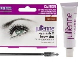 JULIENNE LIGHT BROWN EYELASH AND BROW TINT 15ml
